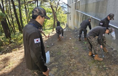 대경대학교 국방로봇(군사학)과, 학교 교내 2024-2학기 보건실 줍기 ..